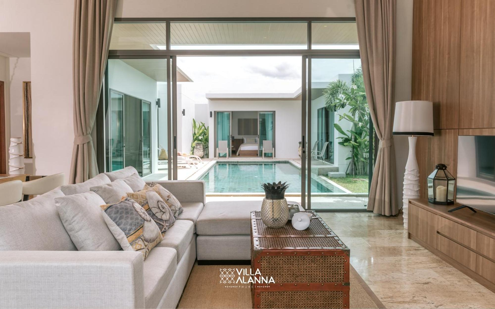 Villa Alanna Phuket Bang Tao Beach  Exteriör bild